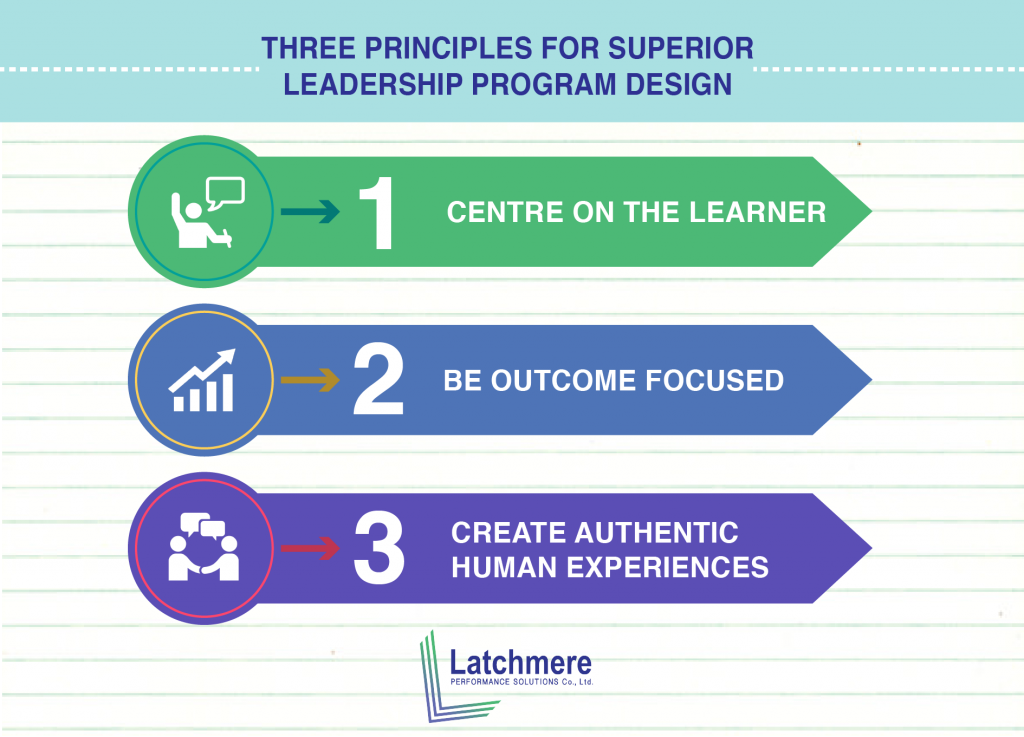 three principles for superior leadership program design